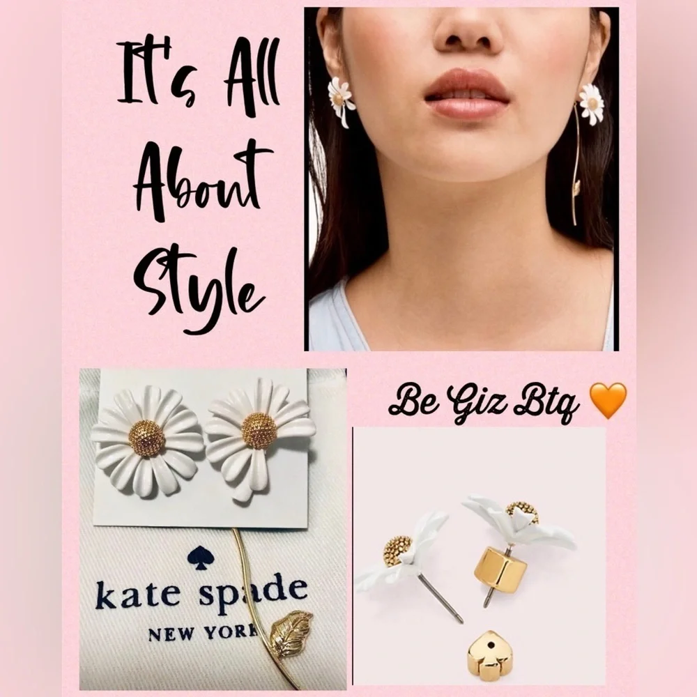 🔥🔥🔥ONE ITEM DEAL OF THE DAY KATE SPADE ♠️ Authentic Earrings Reduced Buy Now
